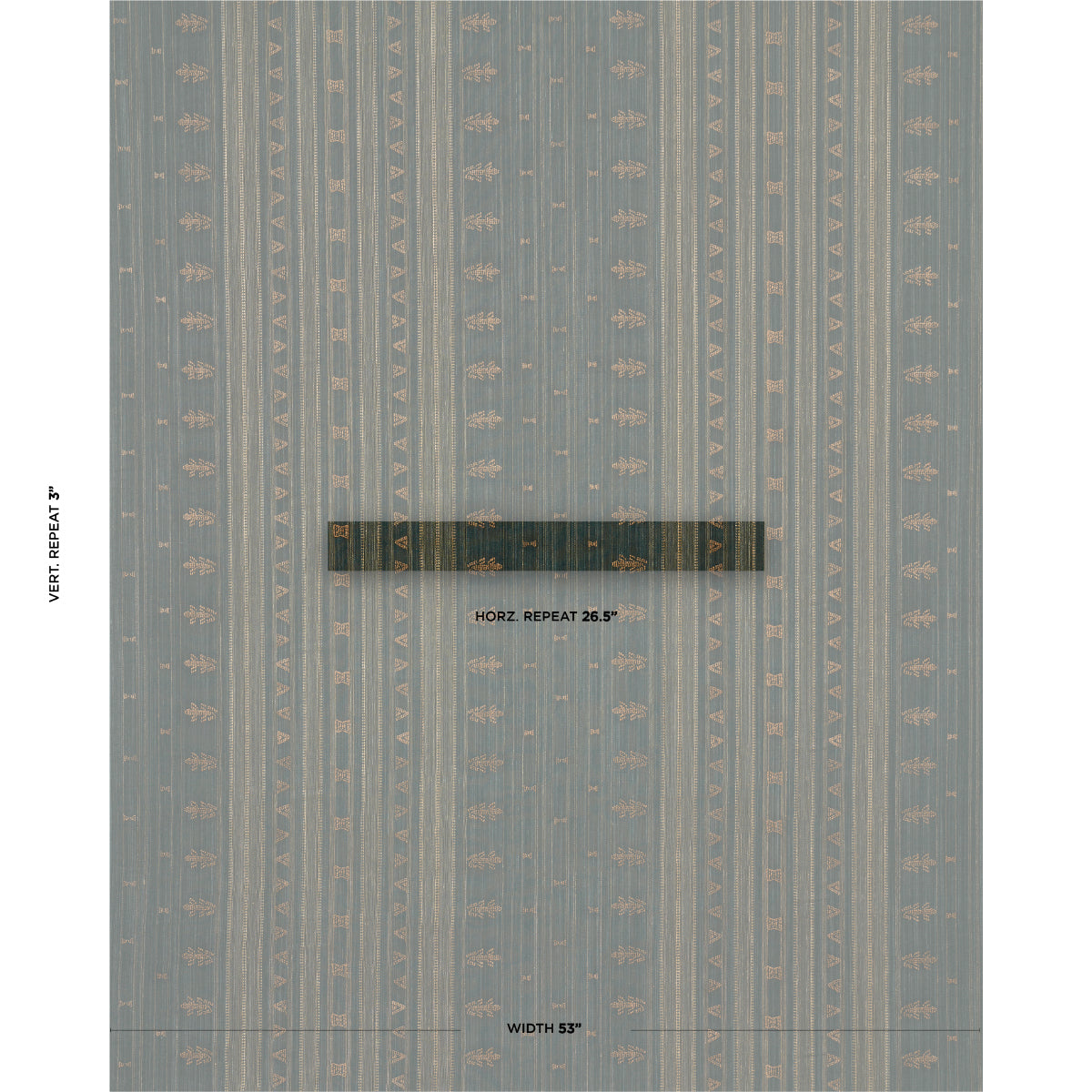 NIMA-EMBROIDERED-COTTON-LINEN-JUNGLE-GREEN-SCHUMACHER-84061 - Schumacher Tela