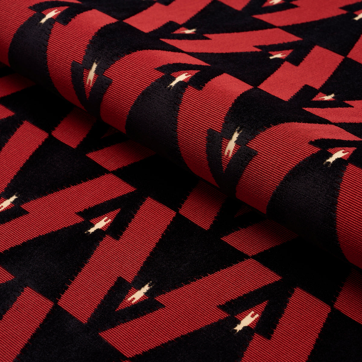 KALIDO-VELVET-LADYBIRD-SCHUMACHER-84120 - Schumacher Fabric
