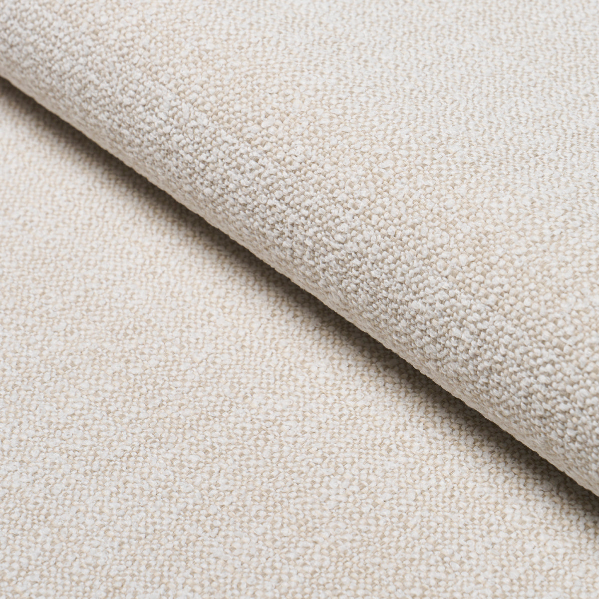 Sadie Indoor/Outdoor - White On Natural - Schumacher 84150 Fabric - Schumacher Fabric