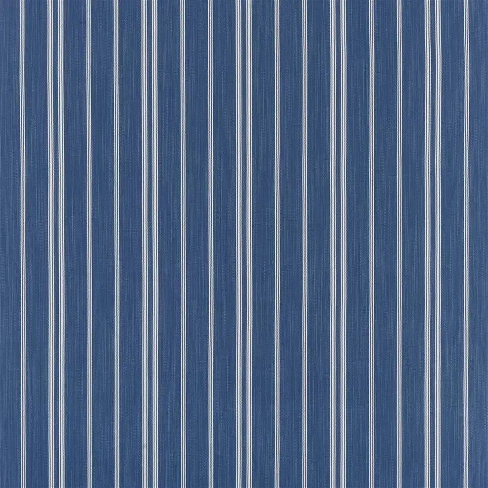 FRL5041 -01 Batchelder Ticking Indigo by Ralph Lauren Fabric