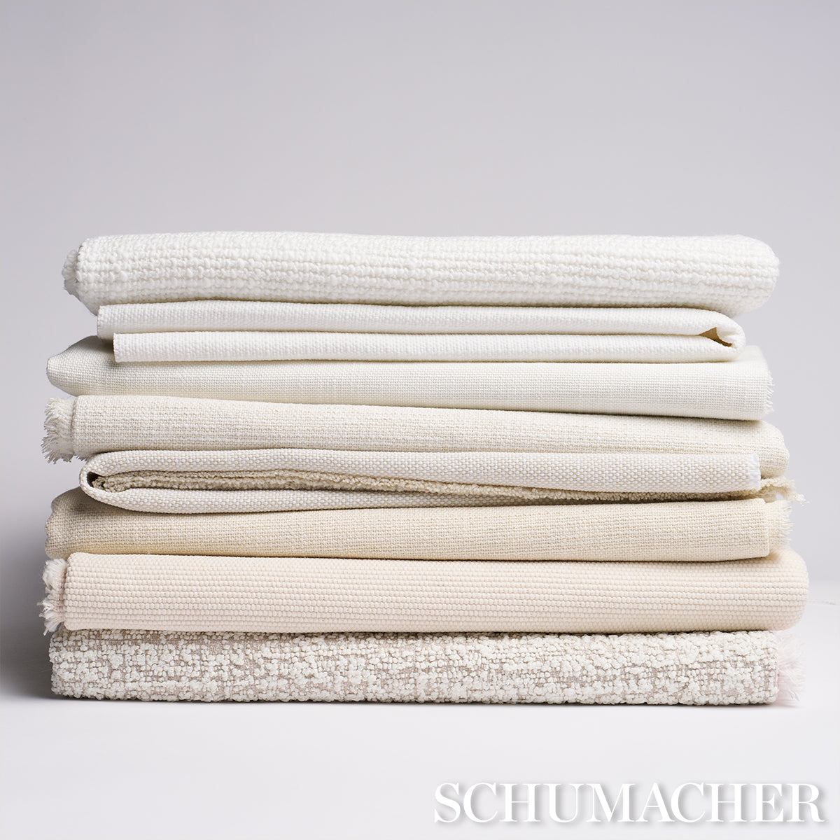 ZUZU-INDOOR-OUTDOOR-WHITE-ON-NATURAL-SCHUMACHER-84200 - Schumacher Fabric