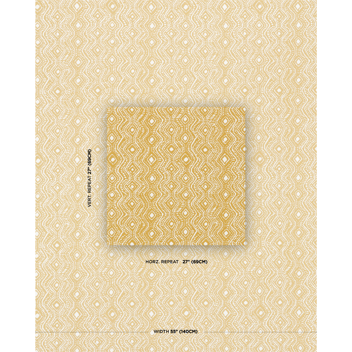 COLMA-INDOOR-OUTDOOR-MARIGOLD-SCHUMACHER-84240 - Schumacher Fabric