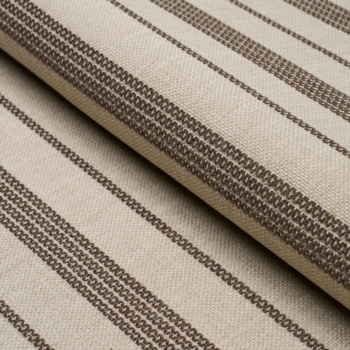 SERRA-MESA-INDOOR-OUTDOOR-STRIPE-BURLAP-SCHUMACHER-84273 - Schumacher Tela