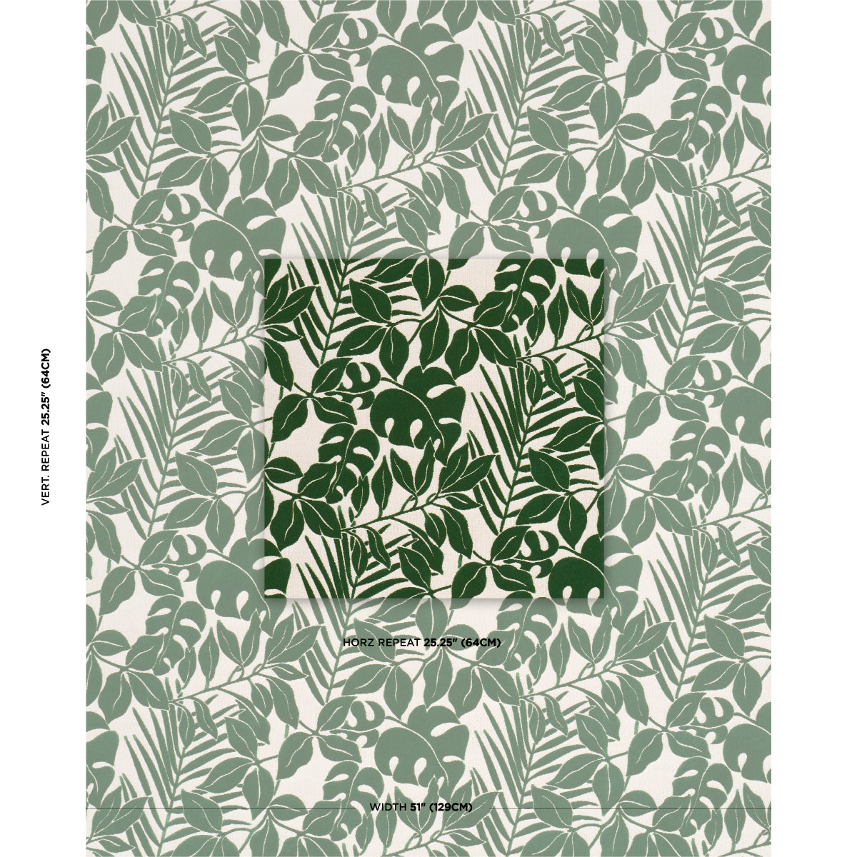 MIRAMAR-INDOOR-OUTDOOR-VELVET-TROPICAL-SCHUMACHER-84321 - Schumacher Fabric