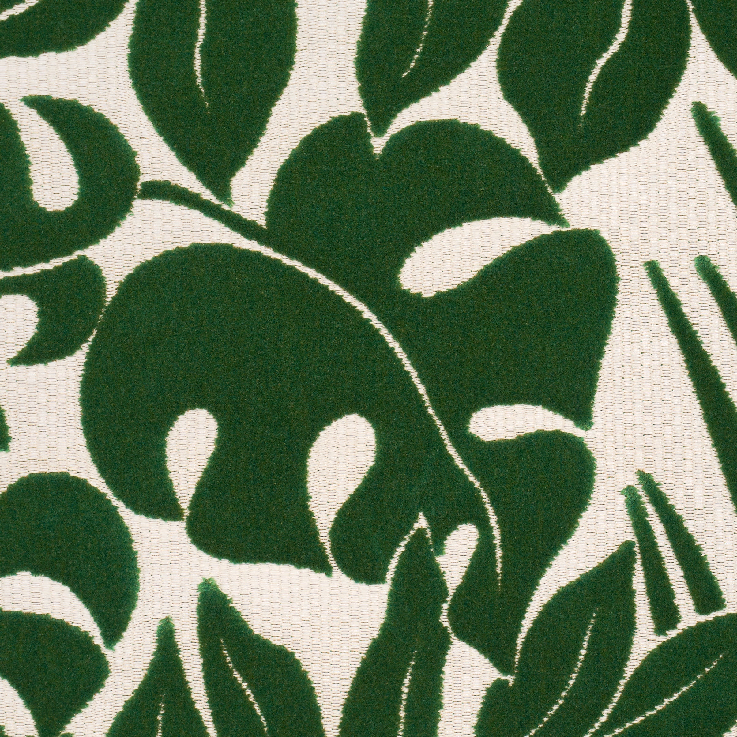 Miramar Indoor/Outdoor Velvet - Tropical - Schumacher 84321 Fabric - Schumacher Fabric