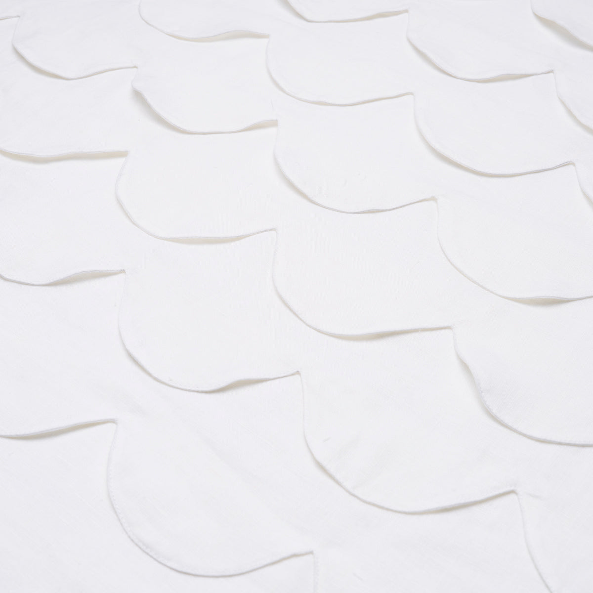 PREP-SCHOOL-HAND-PIECED-SCALLOP-WHITE-SCHUMACHER-84400 - Schumacher Tela