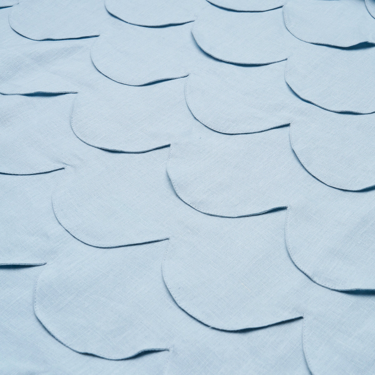 PREP-SCHOOL-HAND-PIECED-SCALLOP-BLUE-SCHUMACHER-84401 - Schumacher Fabric