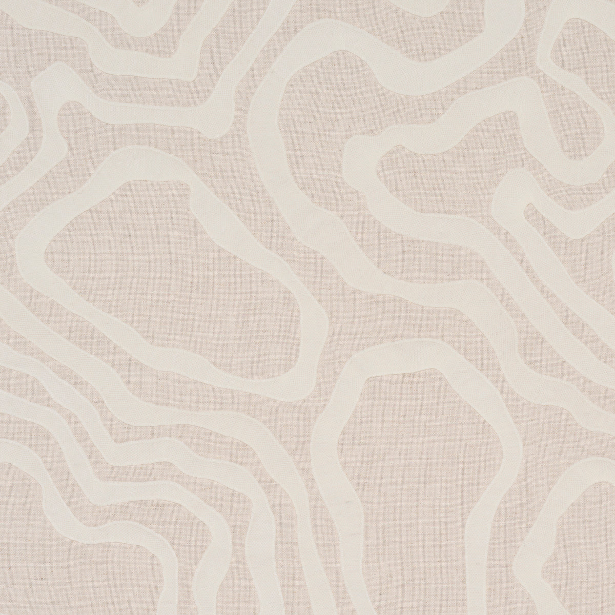 DEFEO-EMBROIDERY-BONE-SCHUMACHER-84431 - Schumacher Tela