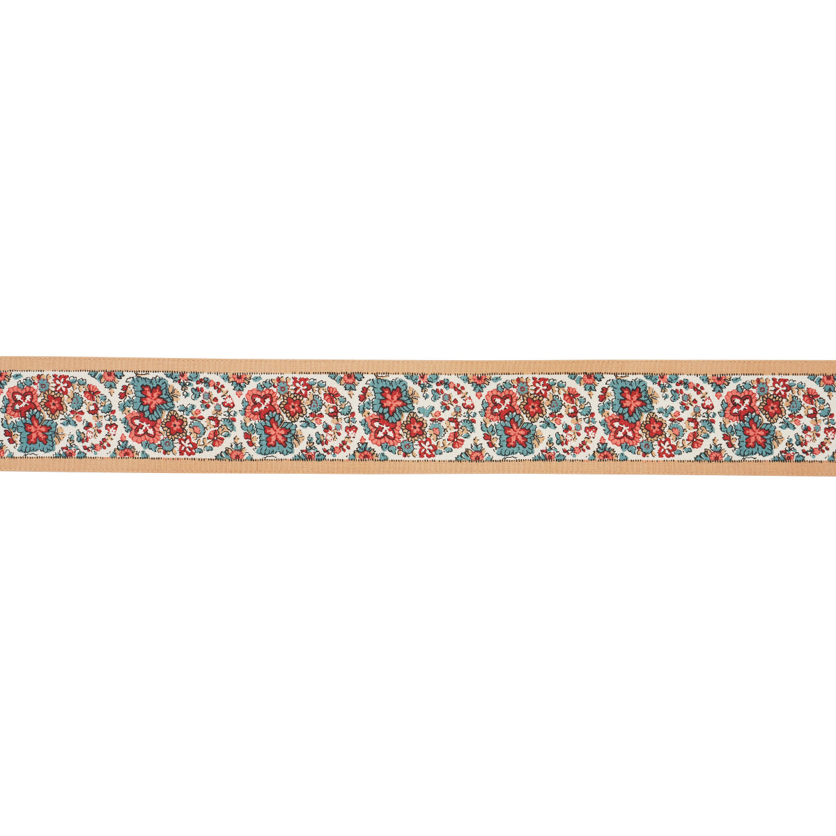 INES-PAISLEY-TRIM-ROUGE-NOIR-SCHUMACHER-84441 - Schumacher Trim