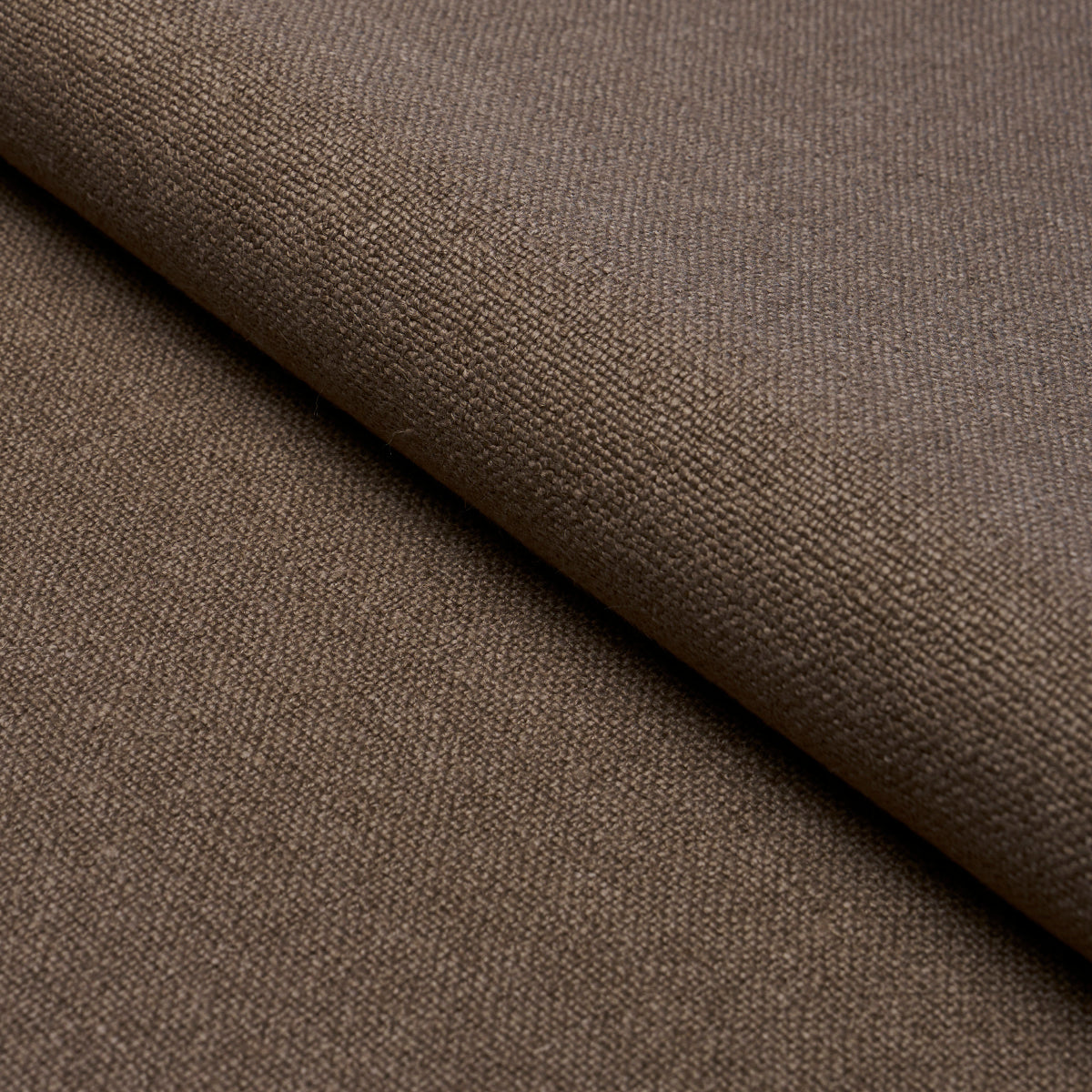 Lars Rustic Linen - Brown - Schumacher 84496 Fabric - Schumacher Fabric