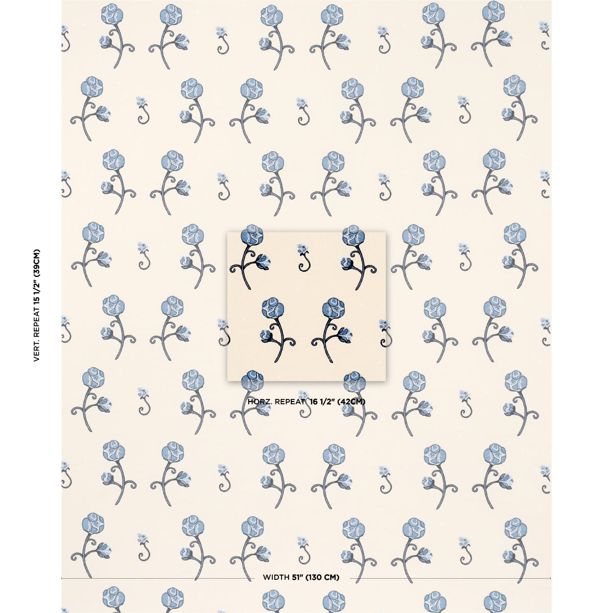 RHINESTONE-COWBOY-EMBROIDERY-NAVY-SCHUMACHER-84551 - Schumacher Fabric