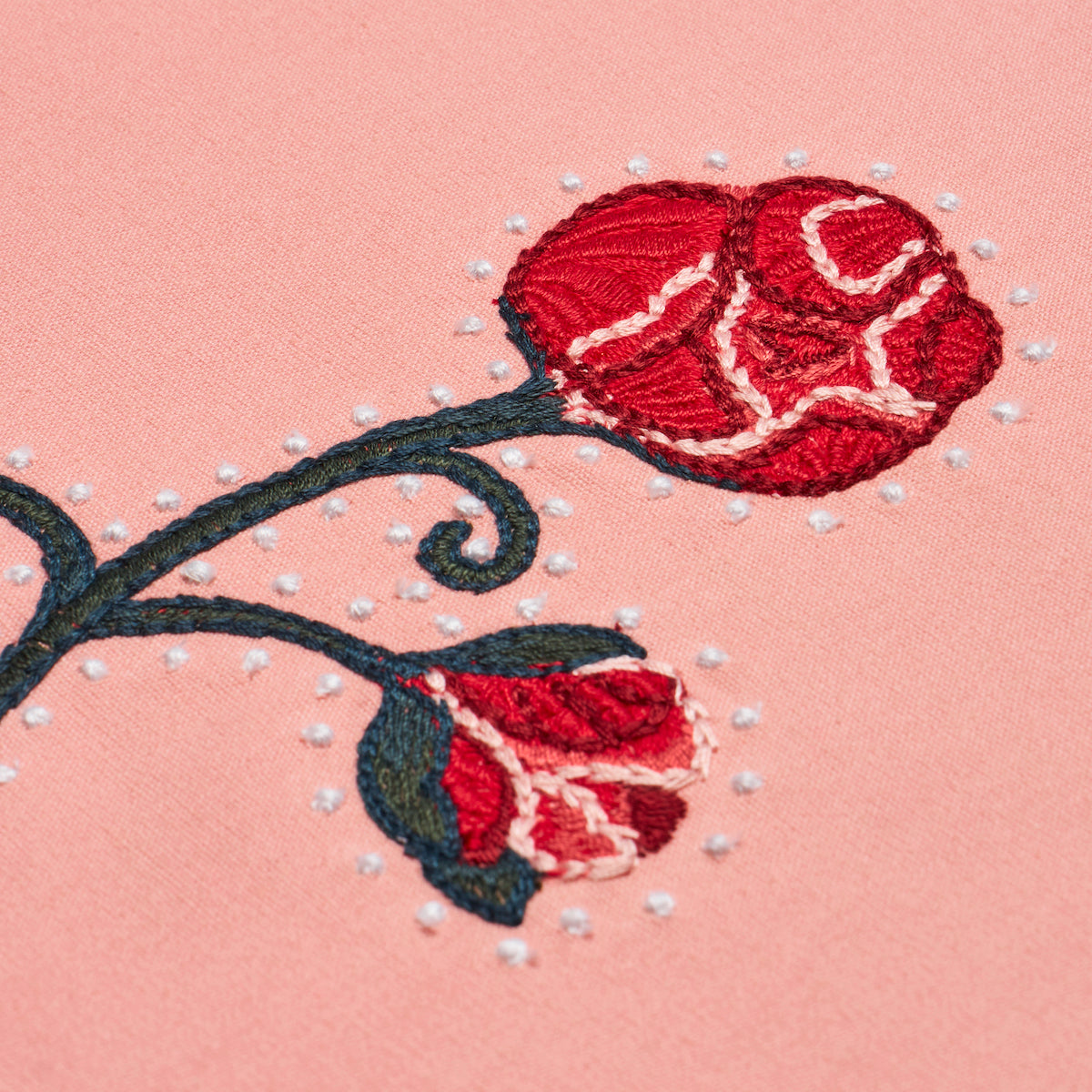 RHINESTONE-COWBOY-EMBROIDERY-PINK-SCHUMACHER-84552 - Schumacher Fabric