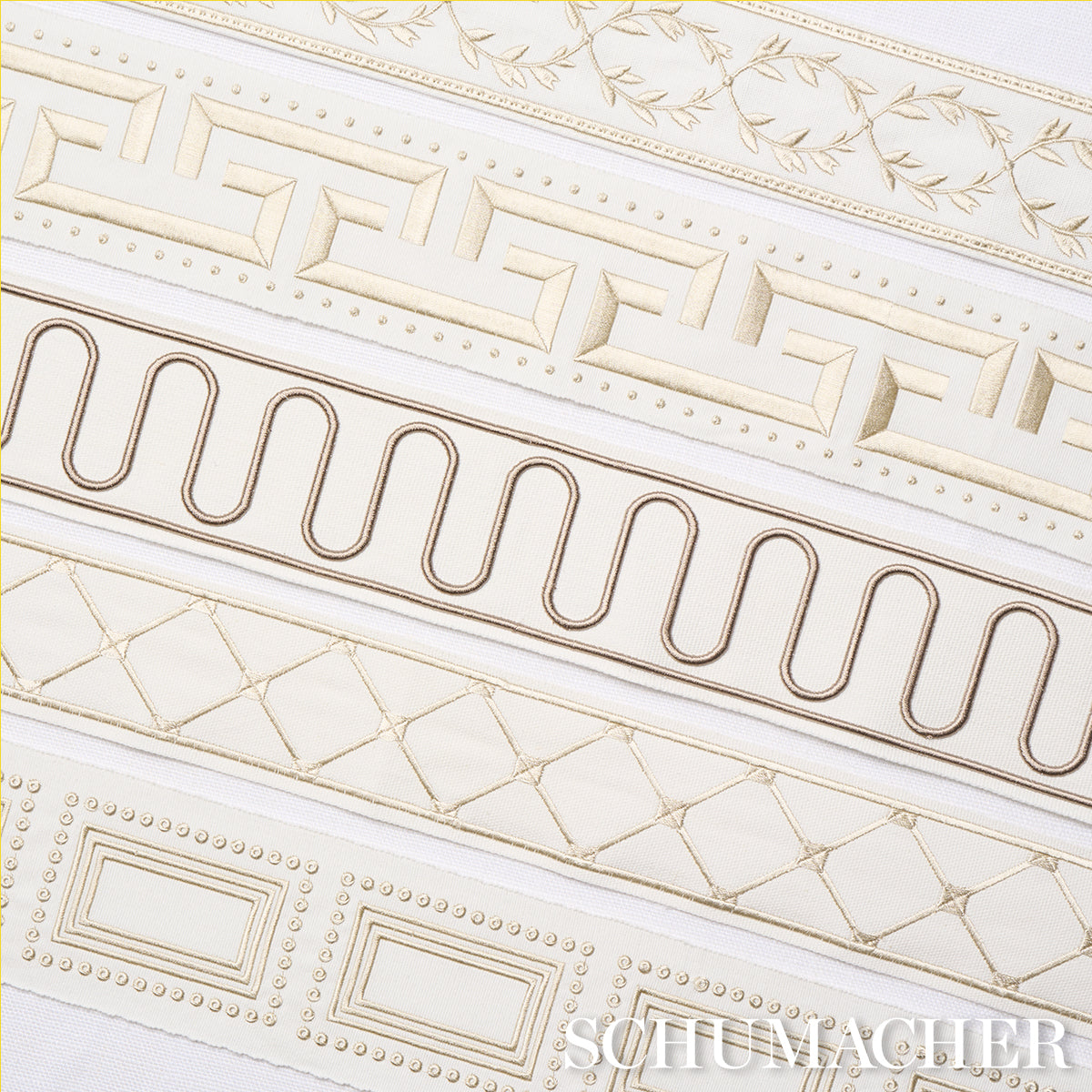 MAISON-VINE-IVORY-SCHUMACHER-84571 - Schumacher Trim