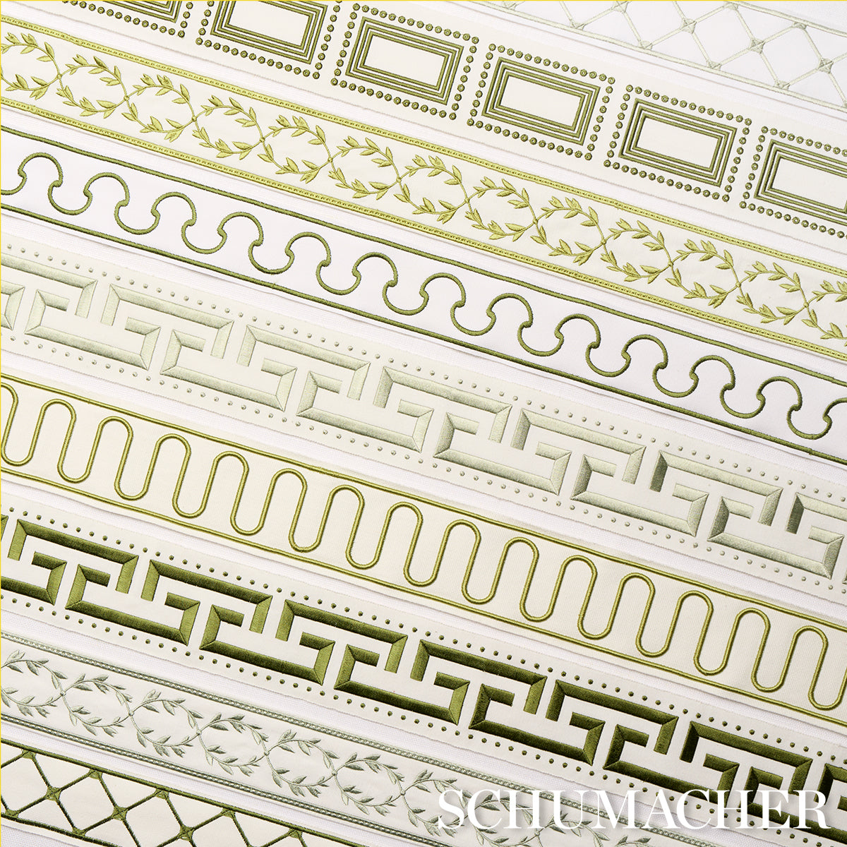 PARISIAN-BAMBOO-GREEN-SCHUMACHER-84600 - Schumacher Trim
