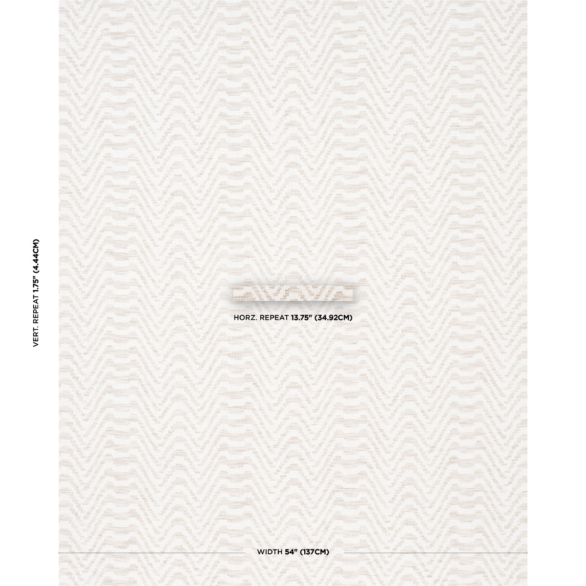 STEPPED-CHEVRON-LINEN-SCHUMACHER-84641 - Schumacher Tela