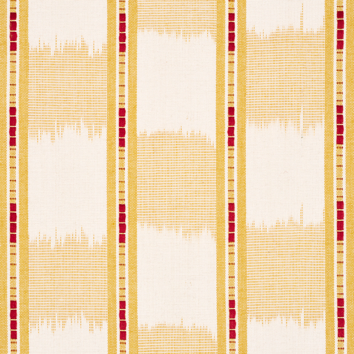 FAYE-IKAT-OCHRE-SCHUMACHER-84710 - Schumacher Fabric