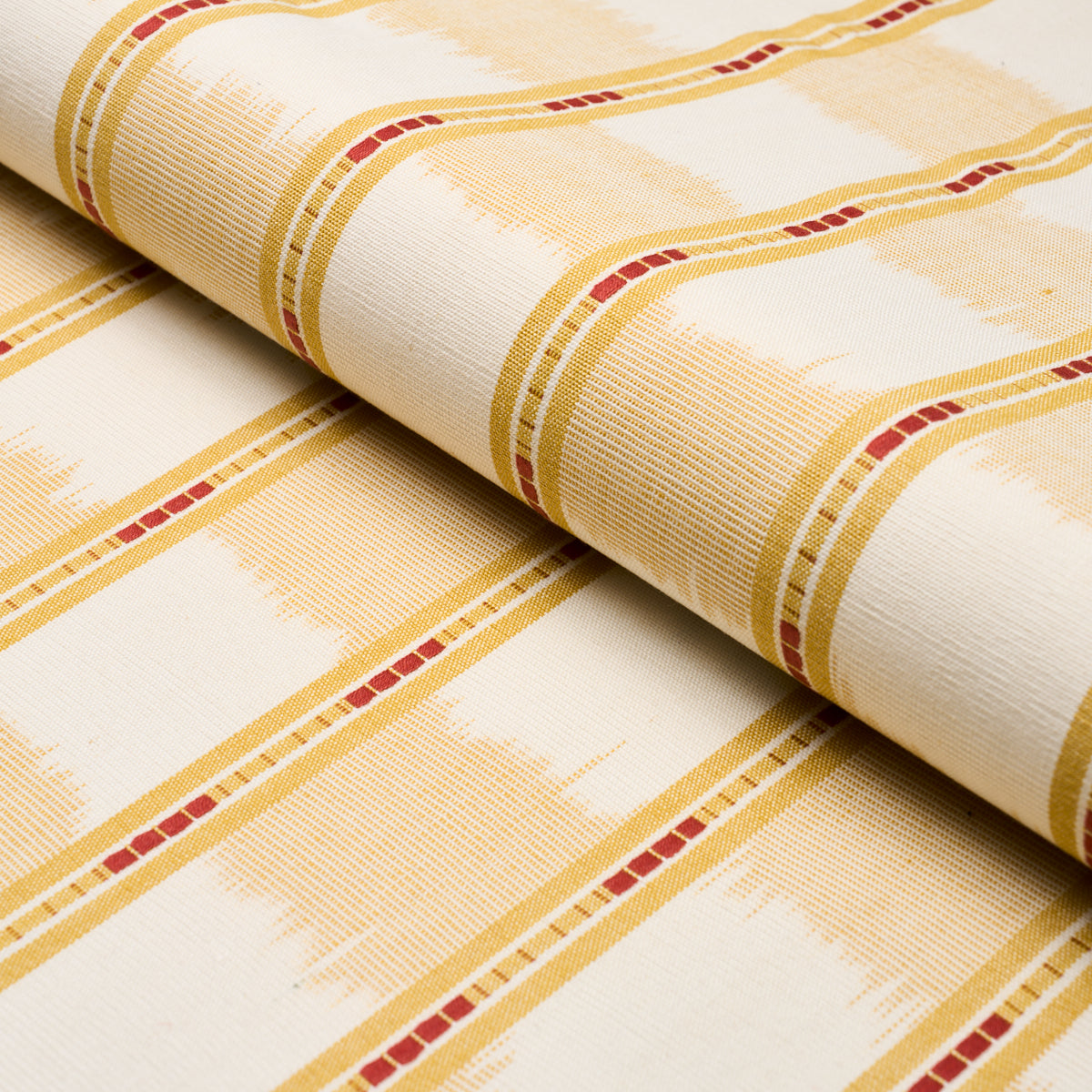 FAYE-IKAT-OCHRE-SCHUMACHER-84710 - Schumacher Fabric