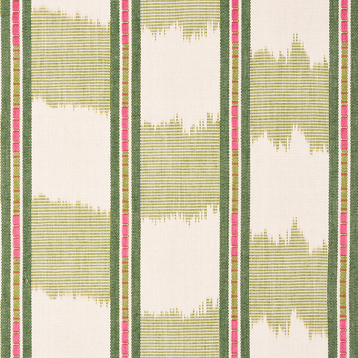 FAYE-IKAT-LEAF-SCHUMACHER-84711 - Schumacher Fabric