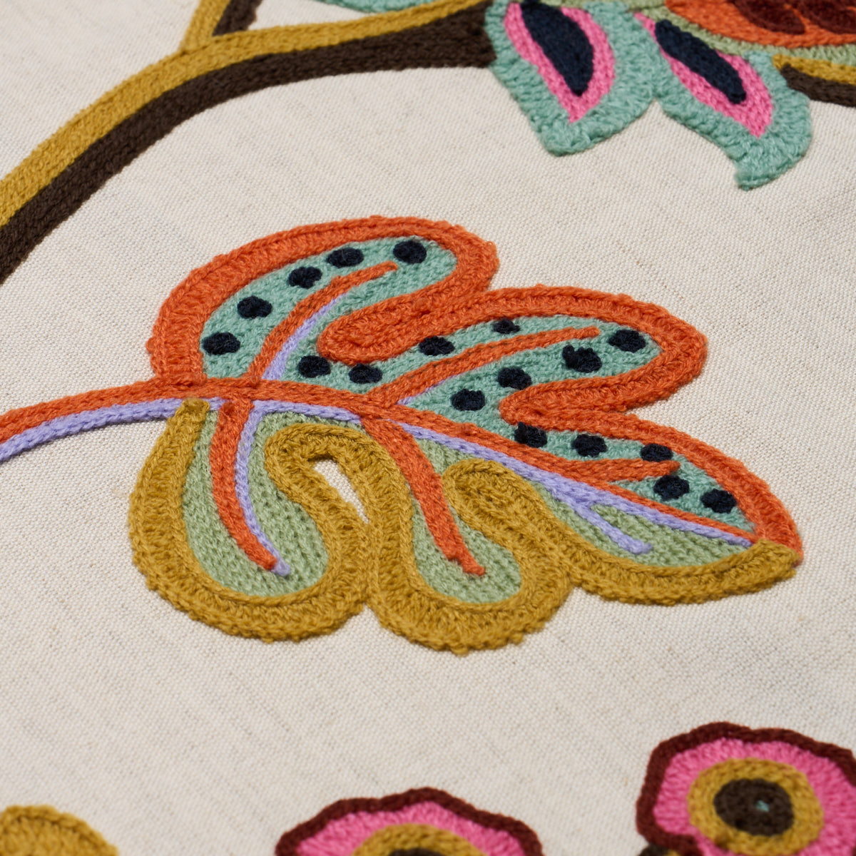 LOULOU-EMBROIDERY-JEWEL-SCHUMACHER-84750 - Schumacher Tela