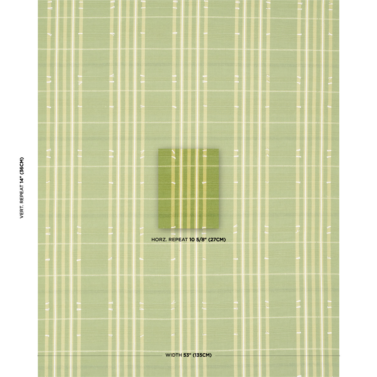 REMMY-HAND-WOVEN-STRIPE-LEAF-SCHUMACHER-84781 - Schumacher Fabric