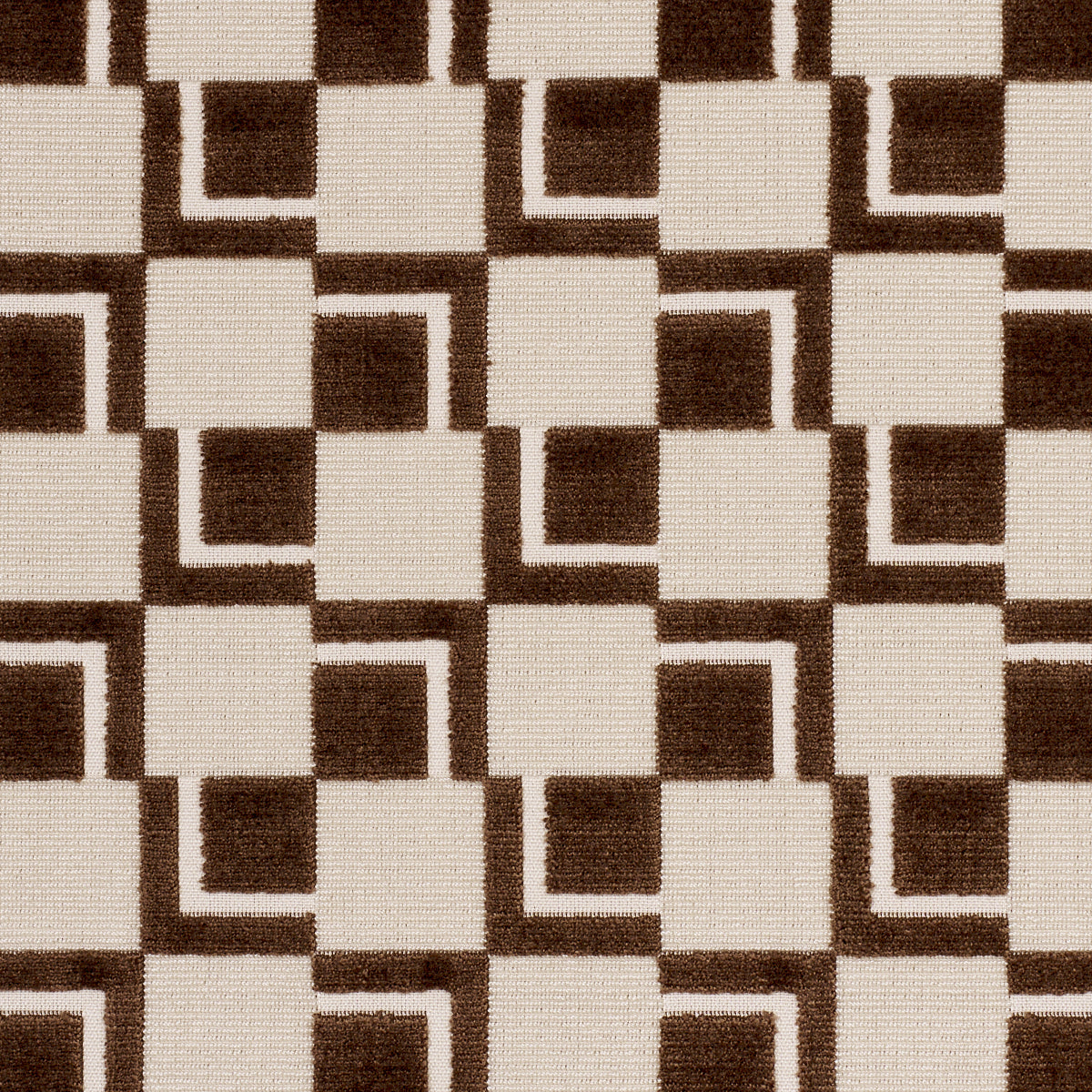EDISON-VELVET-CHESTNUT-SCHUMACHER-84801 - Schumacher Fabric