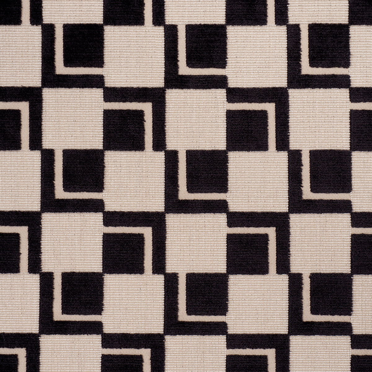EDISON-VELVET-NOIR-SCHUMACHER-84802 - Schumacher Fabric