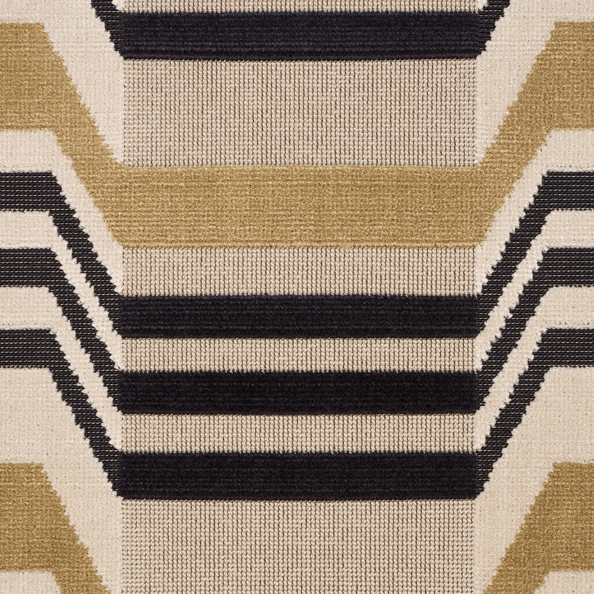 Aldo Velvet - Mocha & Noir - Schumacher 84812 Fabric - Schumacher Fabric