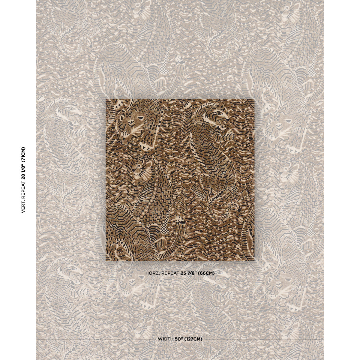 TIGRESS-VELVET-CHAMPAGNE-SCHUMACHER-84831 - Schumacher Fabric