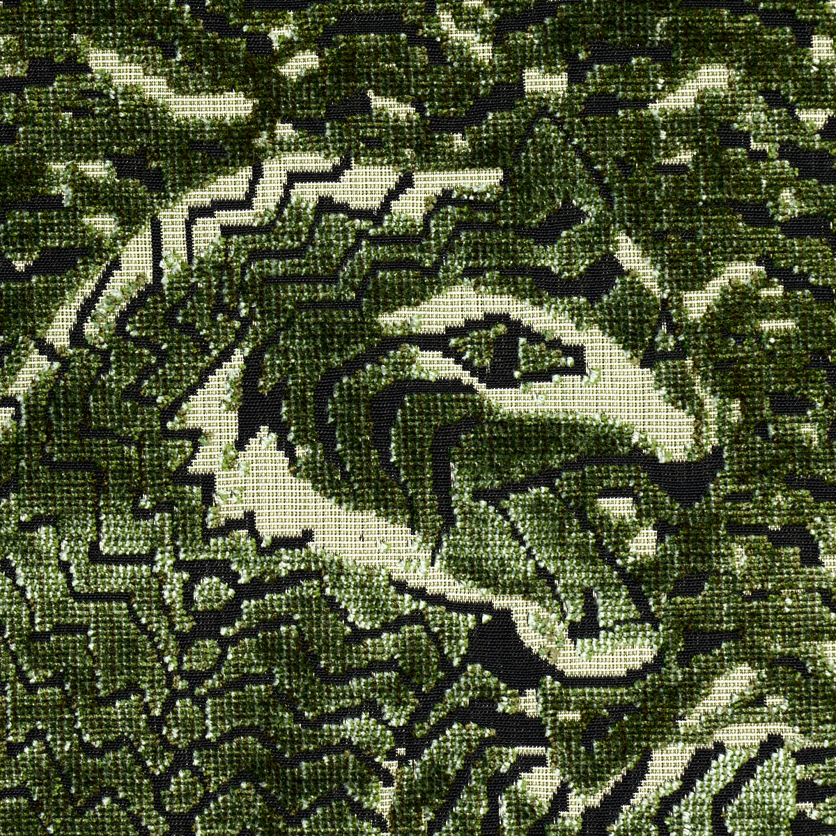 TIGRESS-VELVET-MALACHITE-SCHUMACHER-84832 - Schumacher Fabric