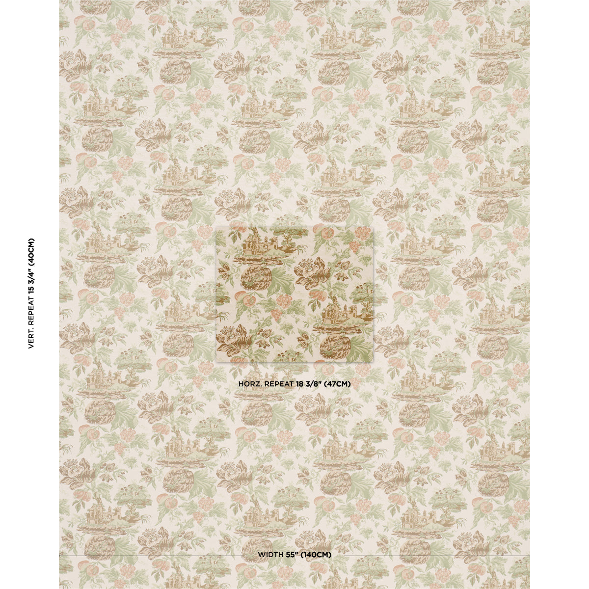 JARDIN-DE-LOUIS-PTALE-SCHUMACHER-84881 - Schumacher Fabric