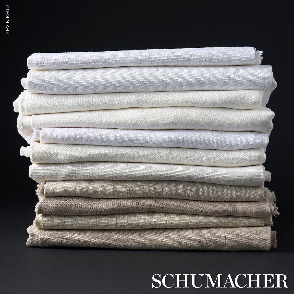 JUMI-STONEWASHED-LINEN-WHITE-SCHUMACHER-84902 - Schumacher Fabric