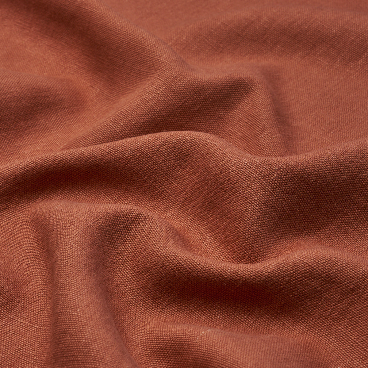 JUMI-STONEWASHED-LINEN-TERRACOTTA-SCHUMACHER-84904 - Schumacher Fabric