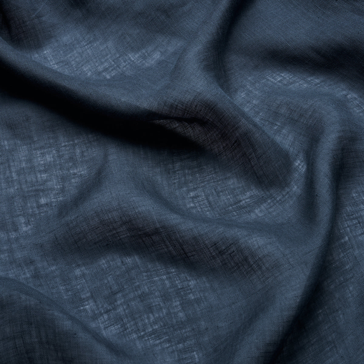 AYA-SHEER-NAVY-SCHUMACHER-84928 - Schumacher Fabric