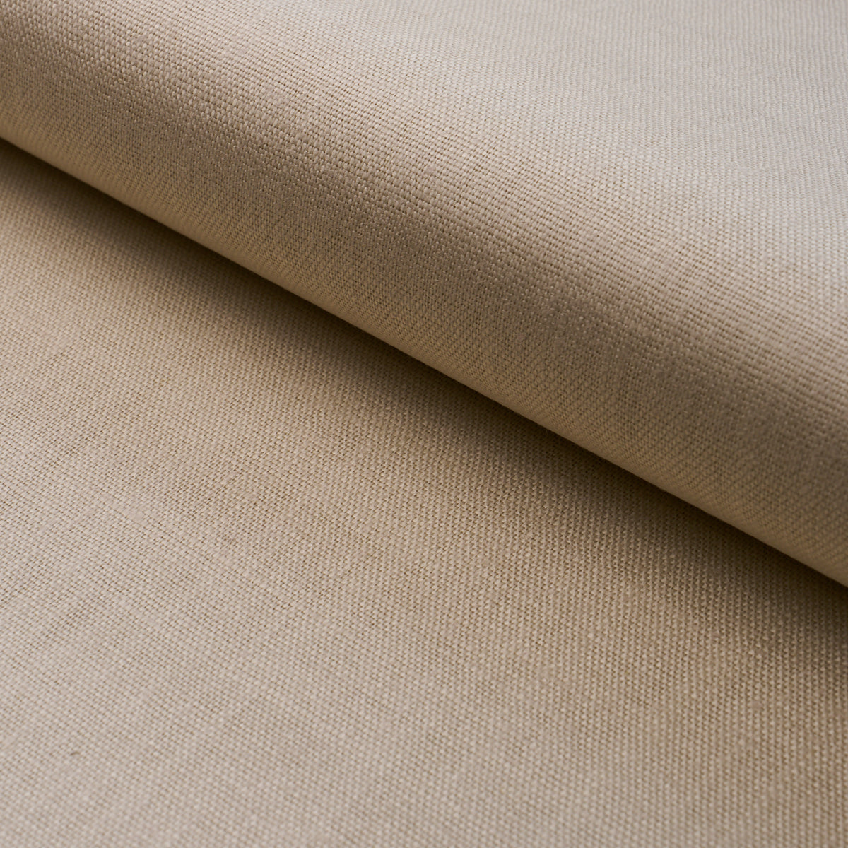Leo Glazed Linen - Flax - Schumacher 84961 Fabric - Schumacher Fabric