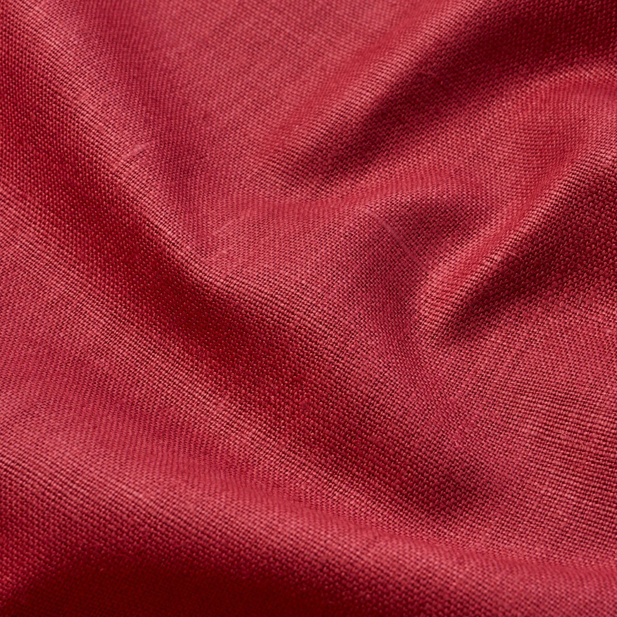 LEO-GLAZED-LINEN-RED-SCHUMACHER-84967 - Schumacher Fabric