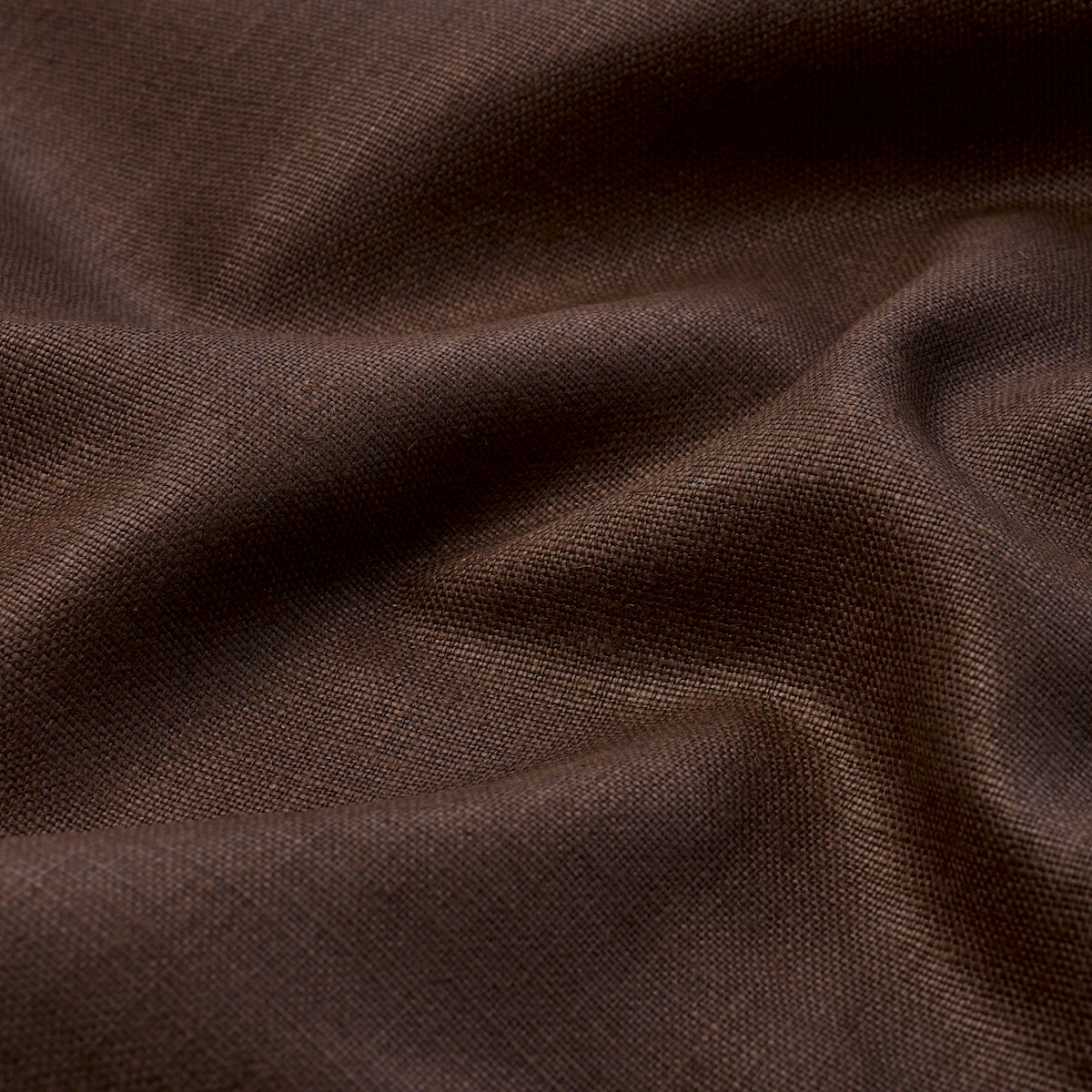 LEO-GLAZED-LINEN-CHOCOLATE-SCHUMACHER-84968 - Schumacher Fabric