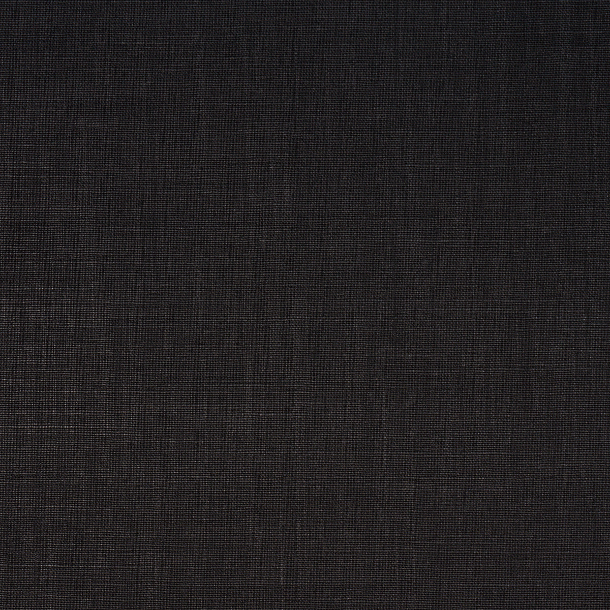 LEO-GLAZED-LINEN-BLACK-SCHUMACHER-84969 - Schumacher Fabric