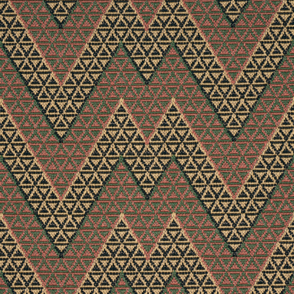 ALPINE-PEAKS-CHEVRON-TERRACOTTA-DESERT-SCHUMACHER-84970 - Schumacher Fabric