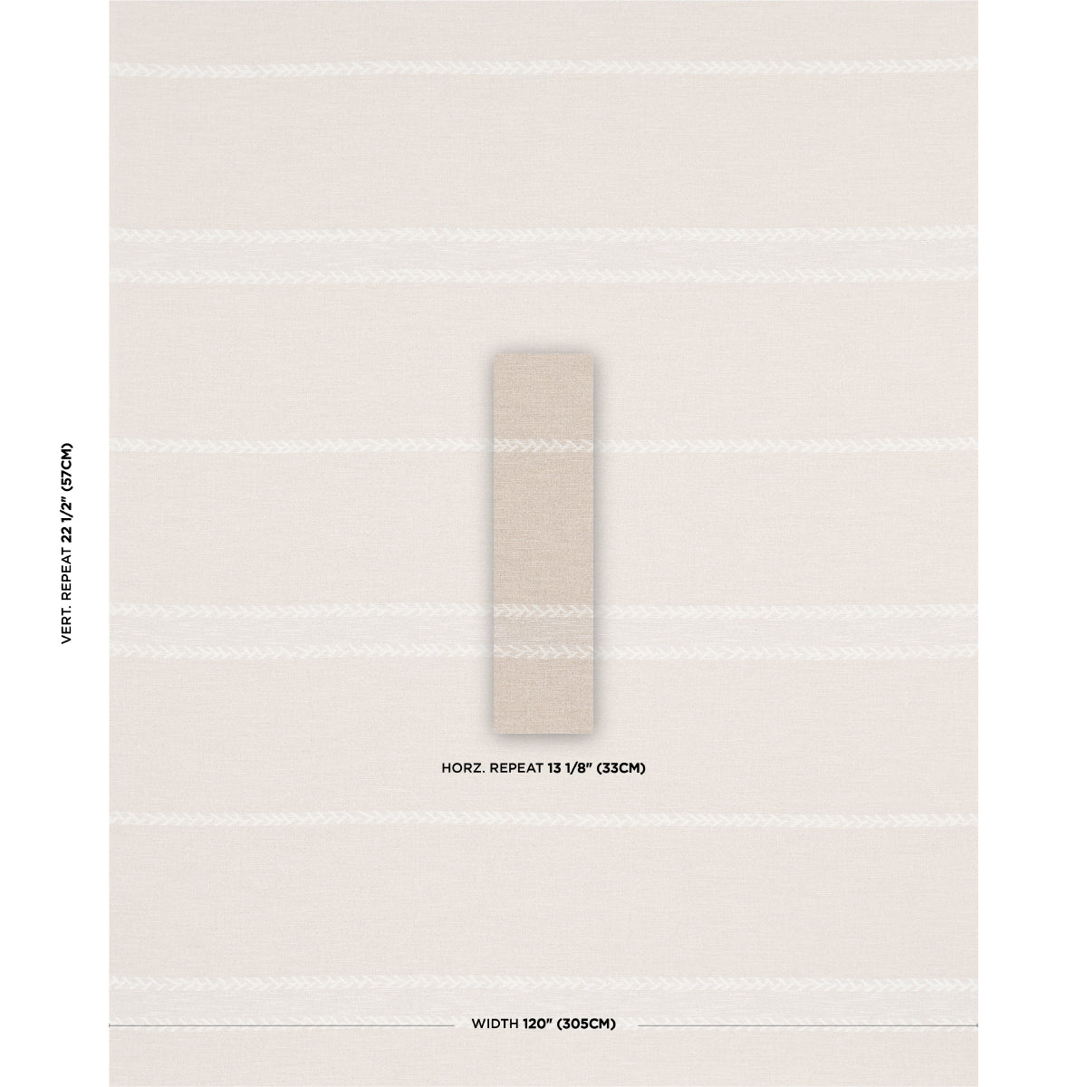 PLAINS-STRIPE-CASEMENT-NATURAL-SCHUMACHER-85052 - Schumacher Fabric