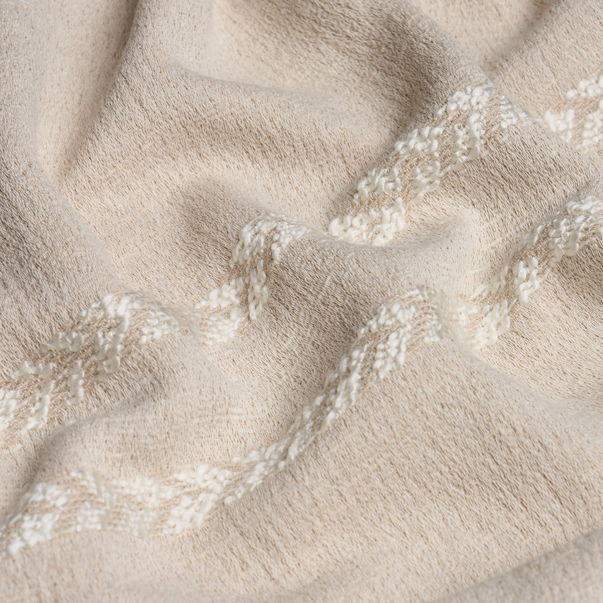 PLAINS-STRIPE-CASEMENT-NATURAL-SCHUMACHER-85052 - Schumacher Fabric