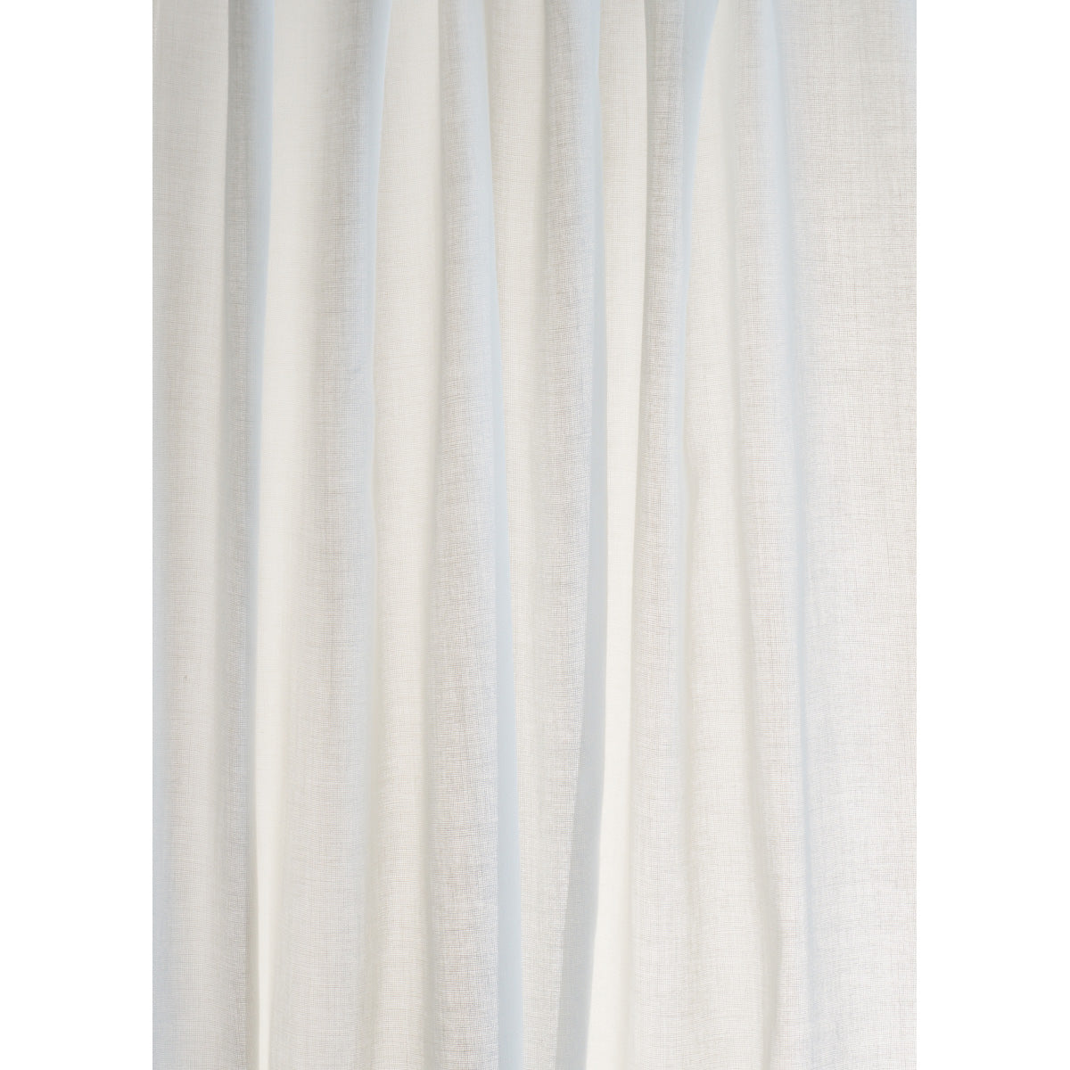 Summit Sheer - White - Schumacher 85070 Fabric Fabric - Schumacher Fabric