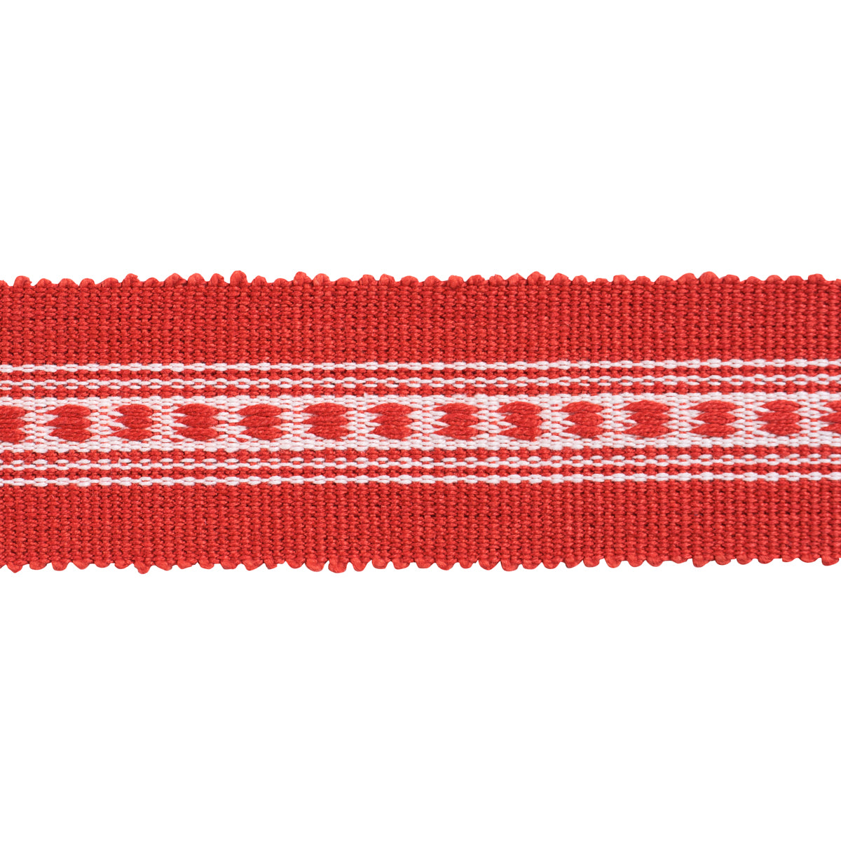 LUBECK-TAPE-NARROW-RED-SCHUMACHER-85170 - Schumacher Trim