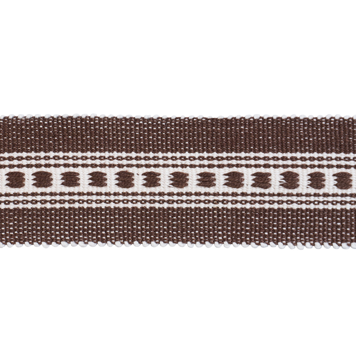 LUBECK-TAPE-NARROW-BROWN-SCHUMACHER-85172 - Schumacher Recortar