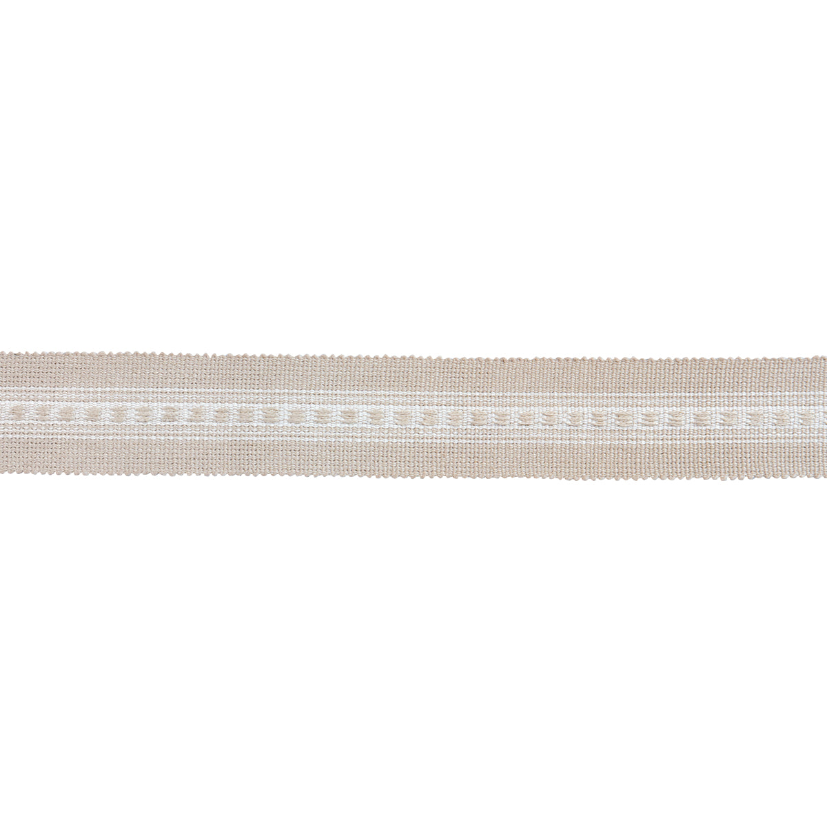 LUBECK-TAPE-NARROW-NATURAL-SCHUMACHER-85175 - Schumacher Recortar