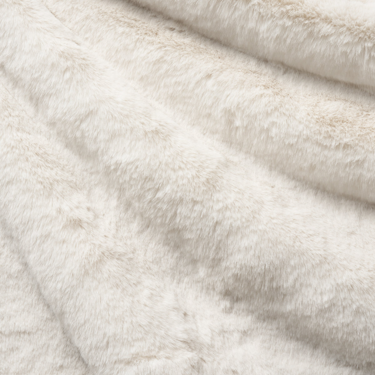 Timberline Faux Fur - Ivory - Schumacher 85362 Fabric - Schumacher Fabric