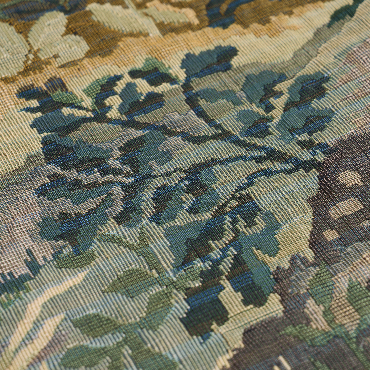 Flemish Tapestry - Vert - Schumacher 85370 Fabric - Schumacher Fabric