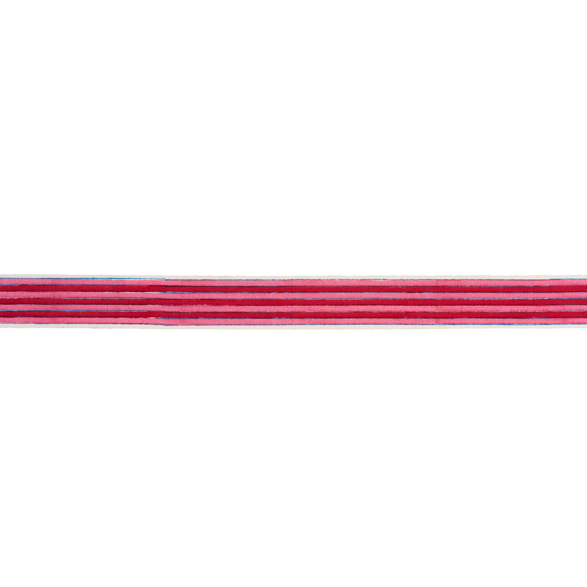 ARYA-STRIPE-HAND-BLOCK-TRIM-PINK-SCHUMACHER-85430 - Schumacher Trim