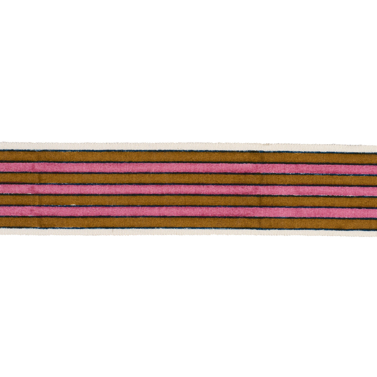 ARYA-STRIPE-HAND-BLOCK-TRIM-GOLD-SCHUMACHER-85431 - Schumacher Trim