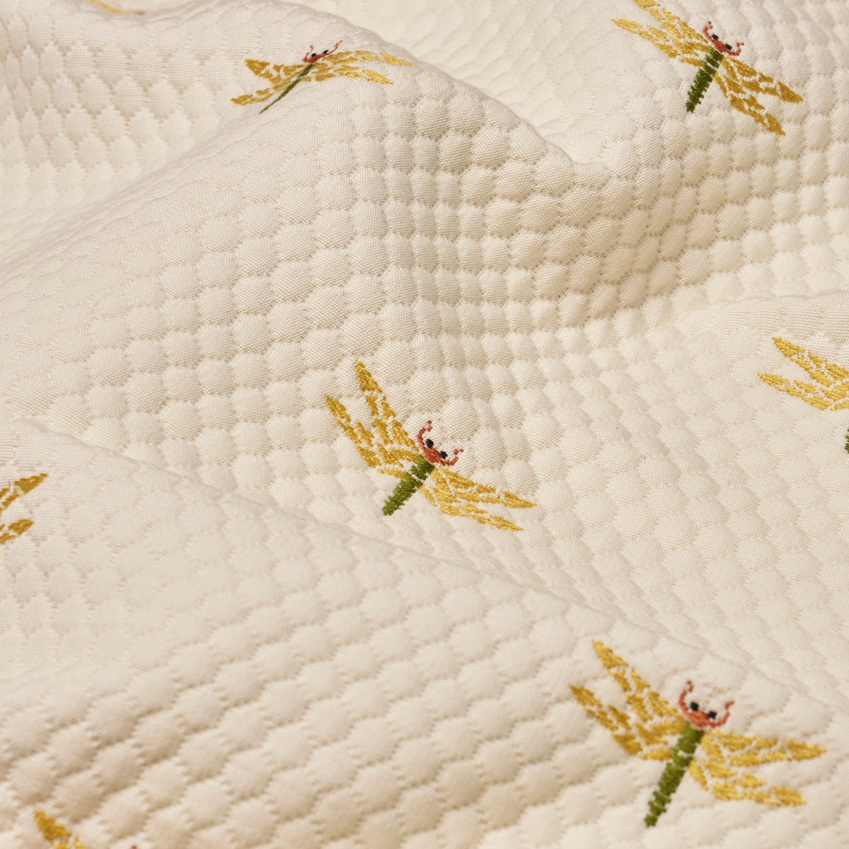 DRAGONFLIES-OCHRE-SCHUMACHER-85530 - Schumacher Fabric