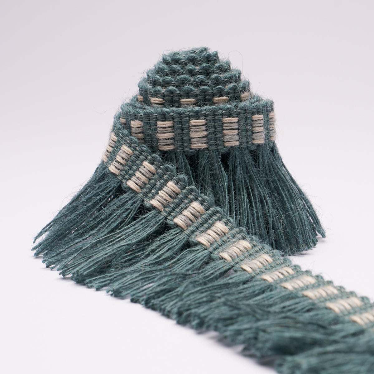 COUNTRY-FRINGE-TEAL-SCHUMACHER-85562 - Schumacher Trim